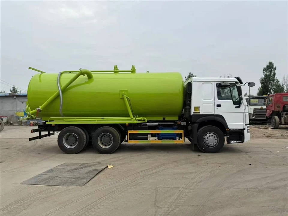 Howo 20 Cubic Meter 6*4 Sewage Suction Truck
